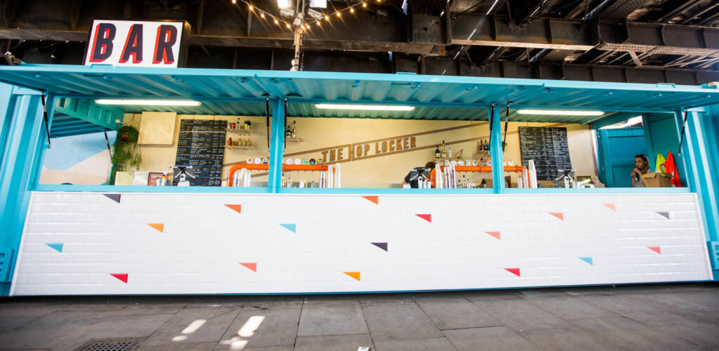 Shipping Container Bar