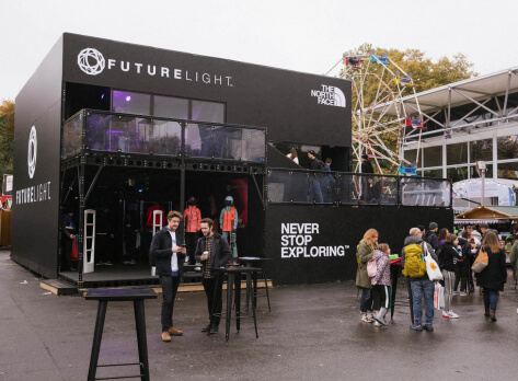 Multi Storey Event Structure - The North Face